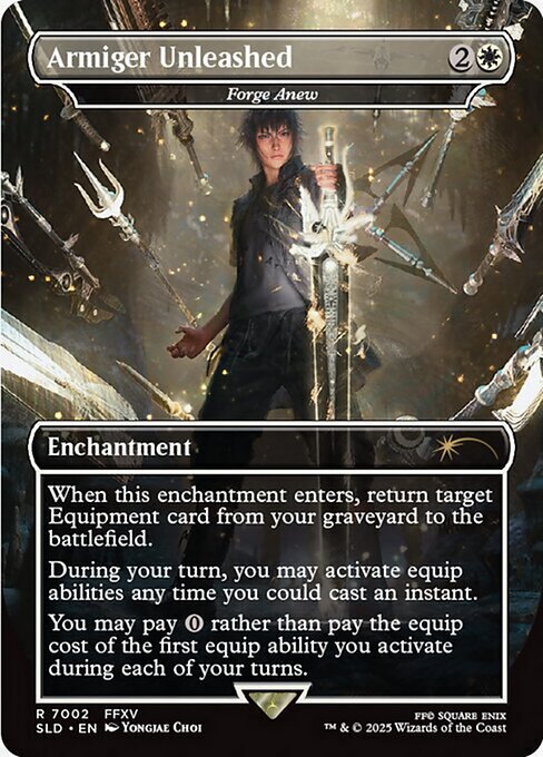 SLD: Armiger Unleashed - Forge Anew (Rainbow Foil)