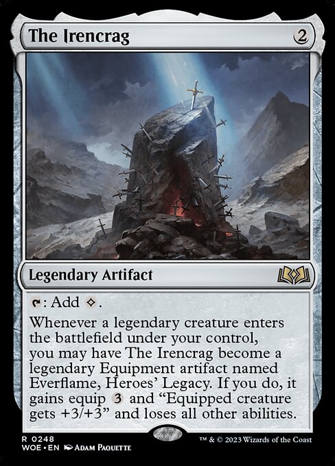 WOE: The Irencrag (Foil)
