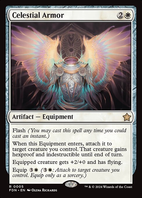 FDN: Celestial Armor (Foil)
