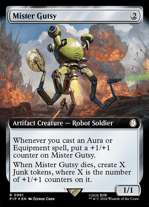 PIP: Mister Gutsy (Extended Art) (Surge Foil)
