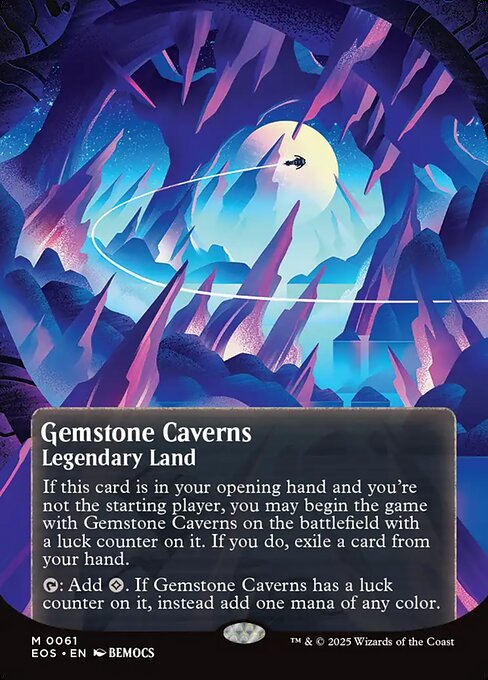 EOS: Gemstone Caverns (0061) (Borderless) (Foil)