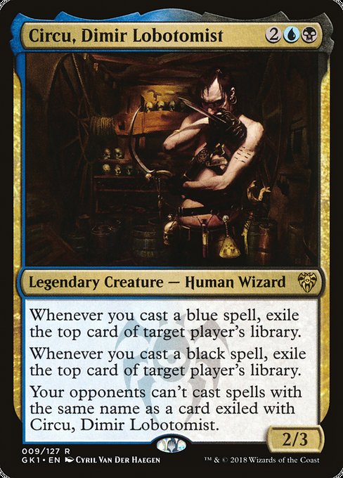 GK1: Circu, Dimir Lobotomist