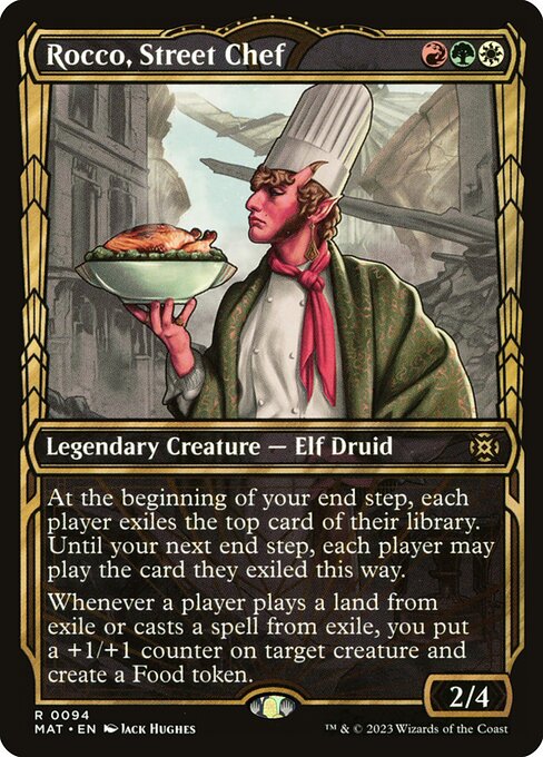 MAT: Rocco, Street Chef (Showcase) (Foil)