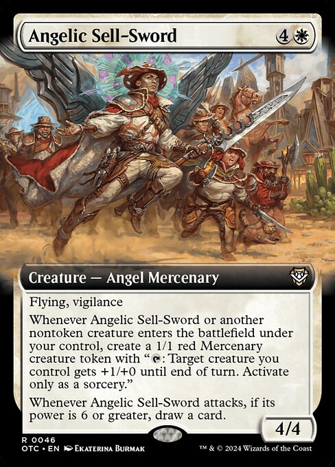 OTC: Angelic Sell-Sword (Extended Art)