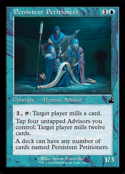 RVR: Persistent Petitioners (Retro Frame) (Foil)