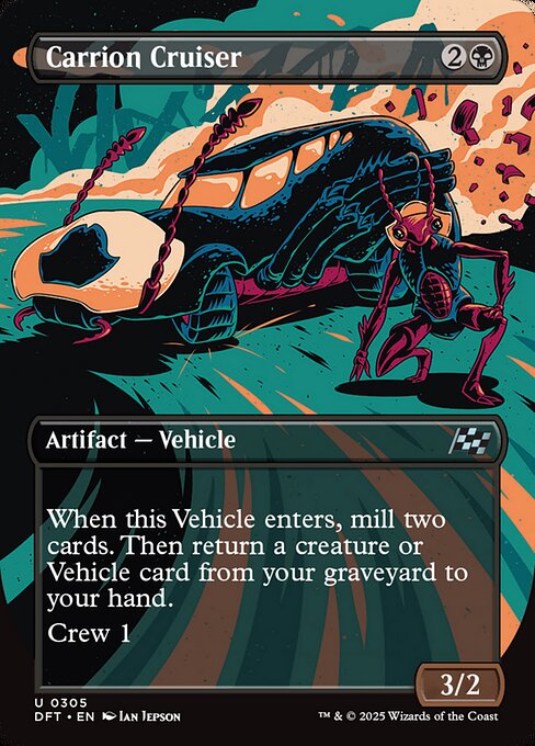 DFT: Carrion Cruiser (Borderless) (Foil)