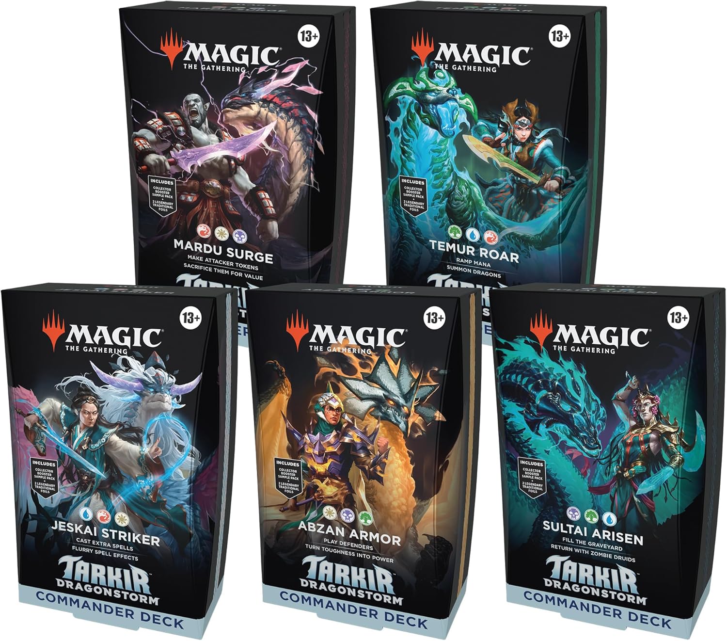 tarkir dragon storm collector booster box TARKIR: DRAGONSTORM COLLECTOR BOOSTER BOX – Games and Stuff main image 0