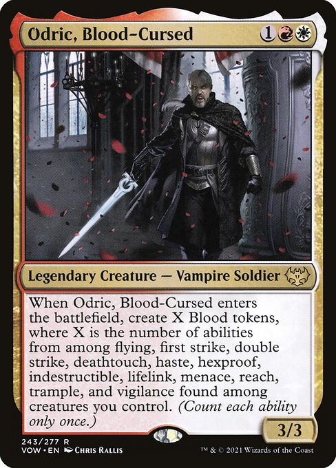 VOW: Odric, Blood-Cursed (Foil)