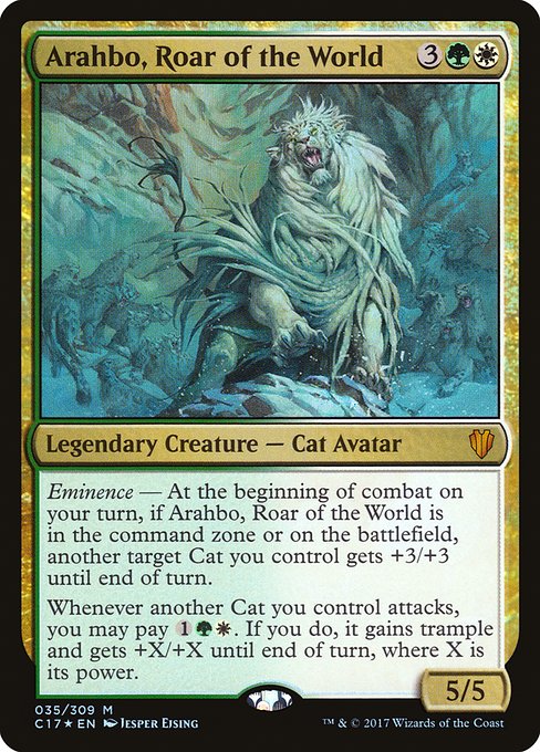 C17: Arahbo, Roar of the World (Foil)