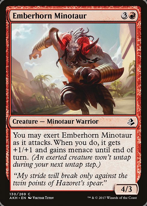 AKH: Emberhorn Minotaur