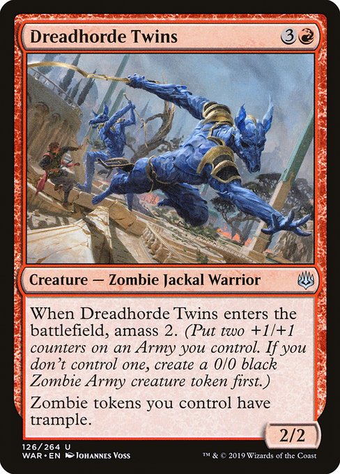 WAR: Dreadhorde Twins
