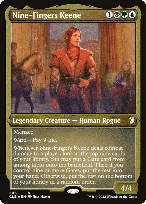 CLB: Nine-Fingers Keene (Foil Etched)