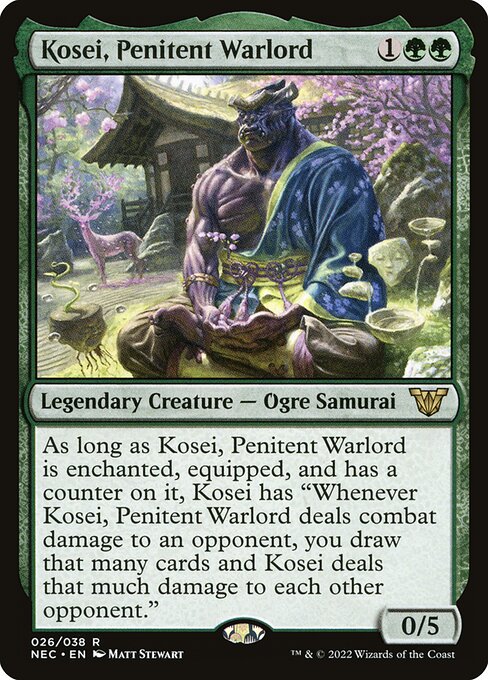 NEC: Kosei, Penitent Warlord