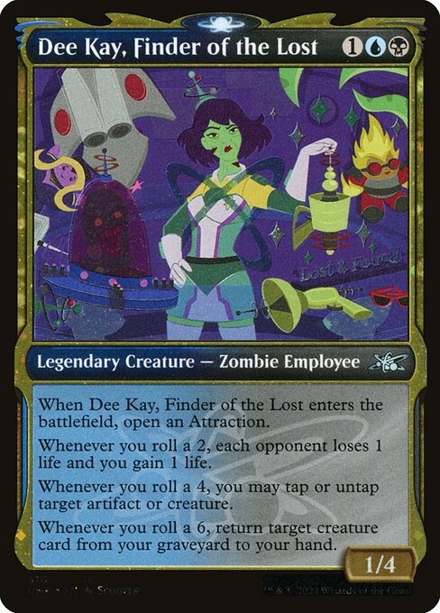 UNF: Dee Kay, Finder of the Lost (Showcase) (Galaxy Foil)