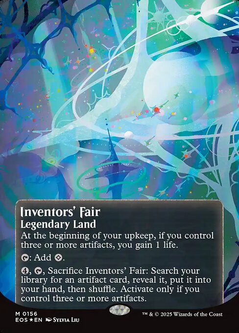 EOS: Inventors' Fair (0156) (Borderless) (Galaxy Foil)