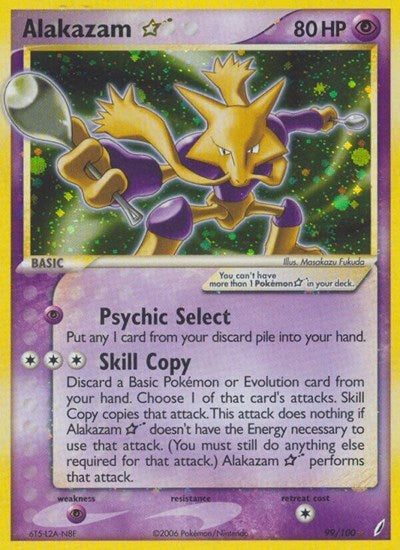 CG: Alakazam Star (Holofoil)