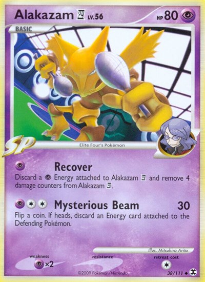 RR: Alakazam E4 (Reverse Holofoil)