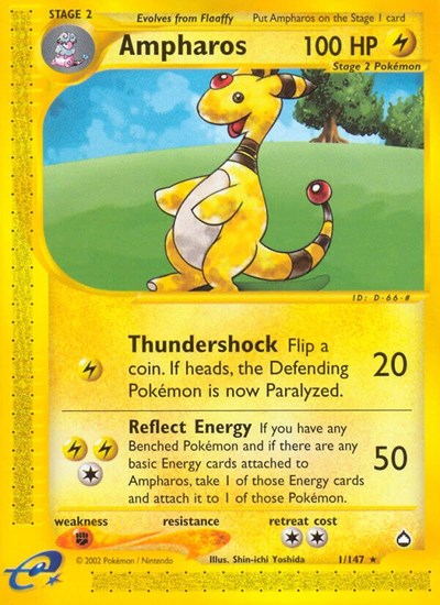 AQ: Ampharos (Reverse Holofoil)