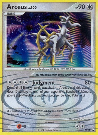PR: Arceus - DP50 (Holofoil)