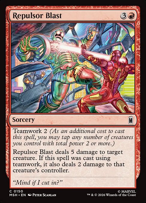 MSH: Repulsor Blast