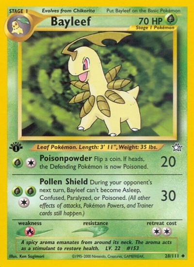 N1: Bayleef (28) (1st Edition)
