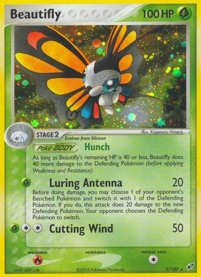 DX: Beautifly (Reverse Holofoil)