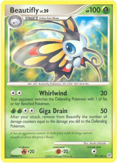 DP: Beautifly (Reverse Holofoil)