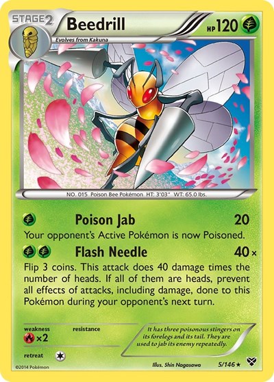 XY: Beedrill (Reverse Holofoil)