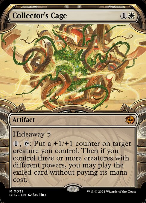 BIG: Collector's Cage (Showcase) (Foil)
