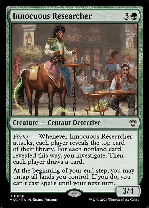 MKC: Innocuous Researcher