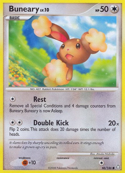 LA: Buneary (Reverse Holofoil)