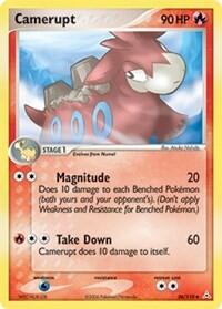 HP: Camerupt (Reverse Holofoil)