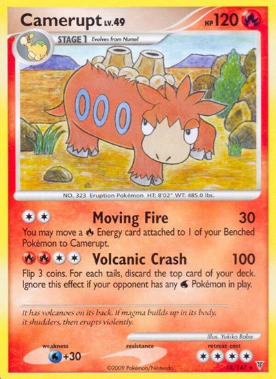 SV: Camerupt (Reverse Holofoil)
