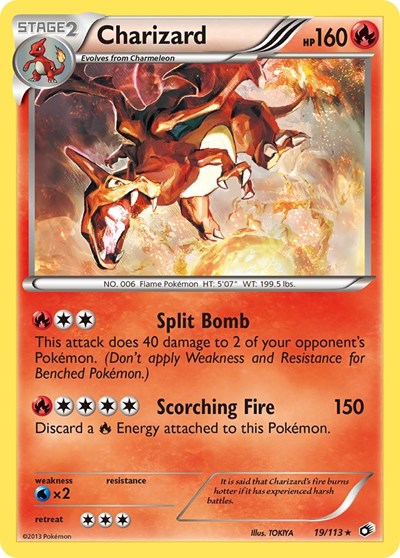LTR: Charizard (Reverse Holofoil)