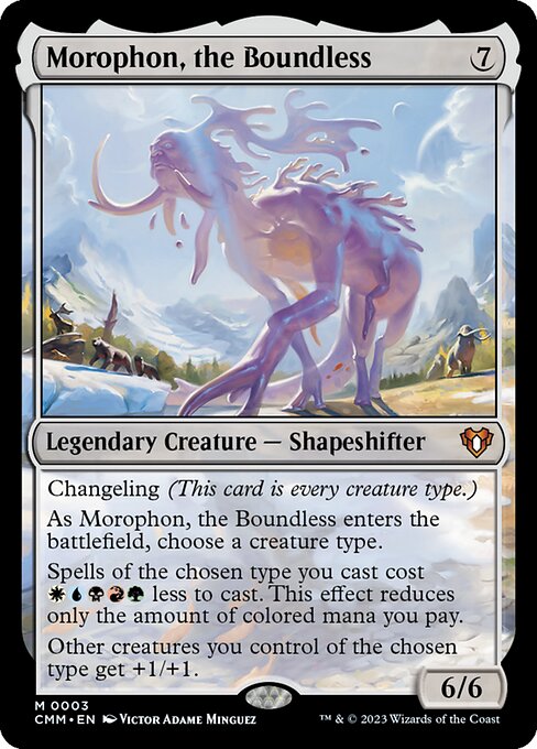 CMM: Morophon, the Boundless (Foil)