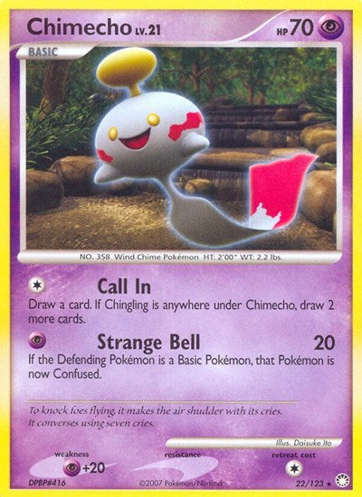 MT: Chimecho (Reverse Holofoil)