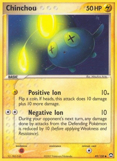 PK: Chinchou (Reverse Holofoil)