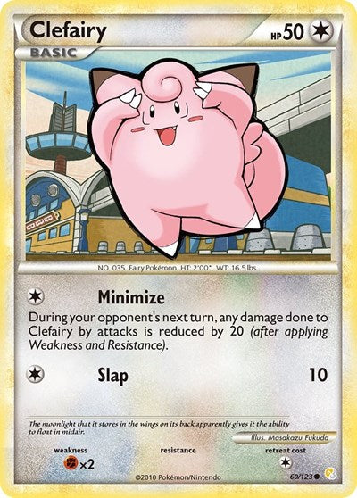 HS: Clefairy (Reverse Holofoil)