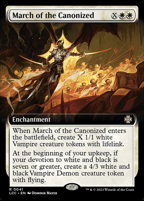 LCC: March of the Canonized (Extended Art)
