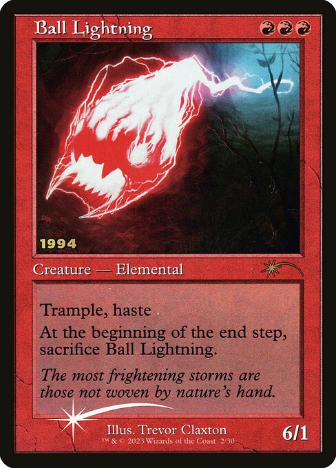 P30A: Ball Lightning (Foil)
