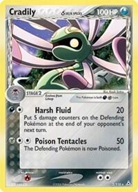 HP: Cradily (Delta Species) (Holofoil)