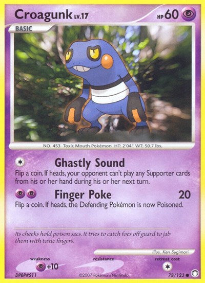 MT: Croagunk (Reverse Holofoil)