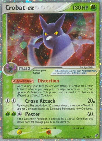 DX: Crobat ex (Holofoil)