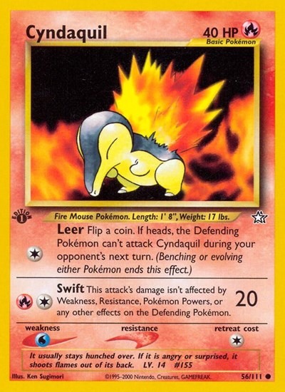 N1: Cyndaquil (56) (1st Edition)