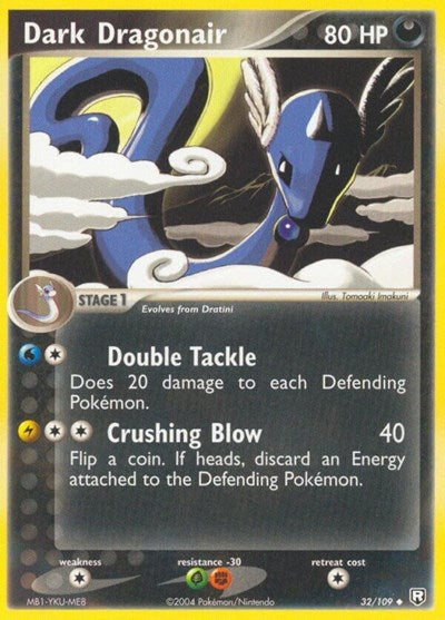 RR: Dark Dragonair - 032/109 (Reverse Holofoil)