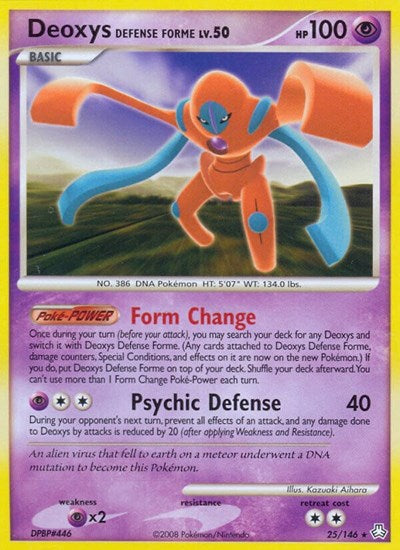LA: Deoxys Defense Forme (Reverse Holofoil)