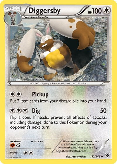 XY: Diggersby (Reverse Holofoil)