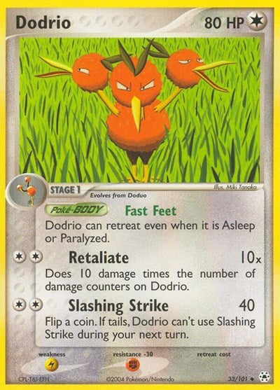 HL: Dodrio (Reverse Holofoil)