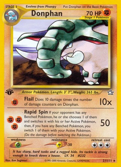 N1: Donphan (1st Edition)