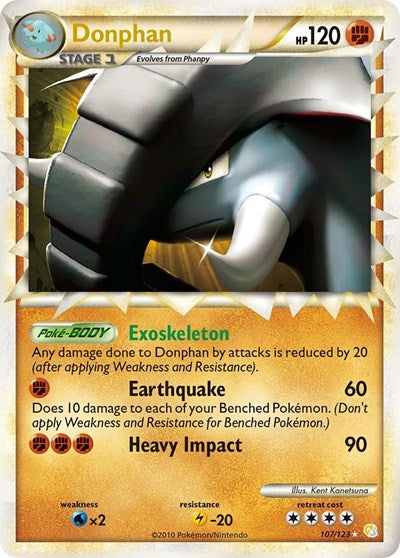 HS: Donphan (Prime) (Holofoil)